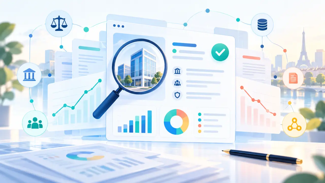Tableau de bord financier pour analyser la santé d’une entreprise
